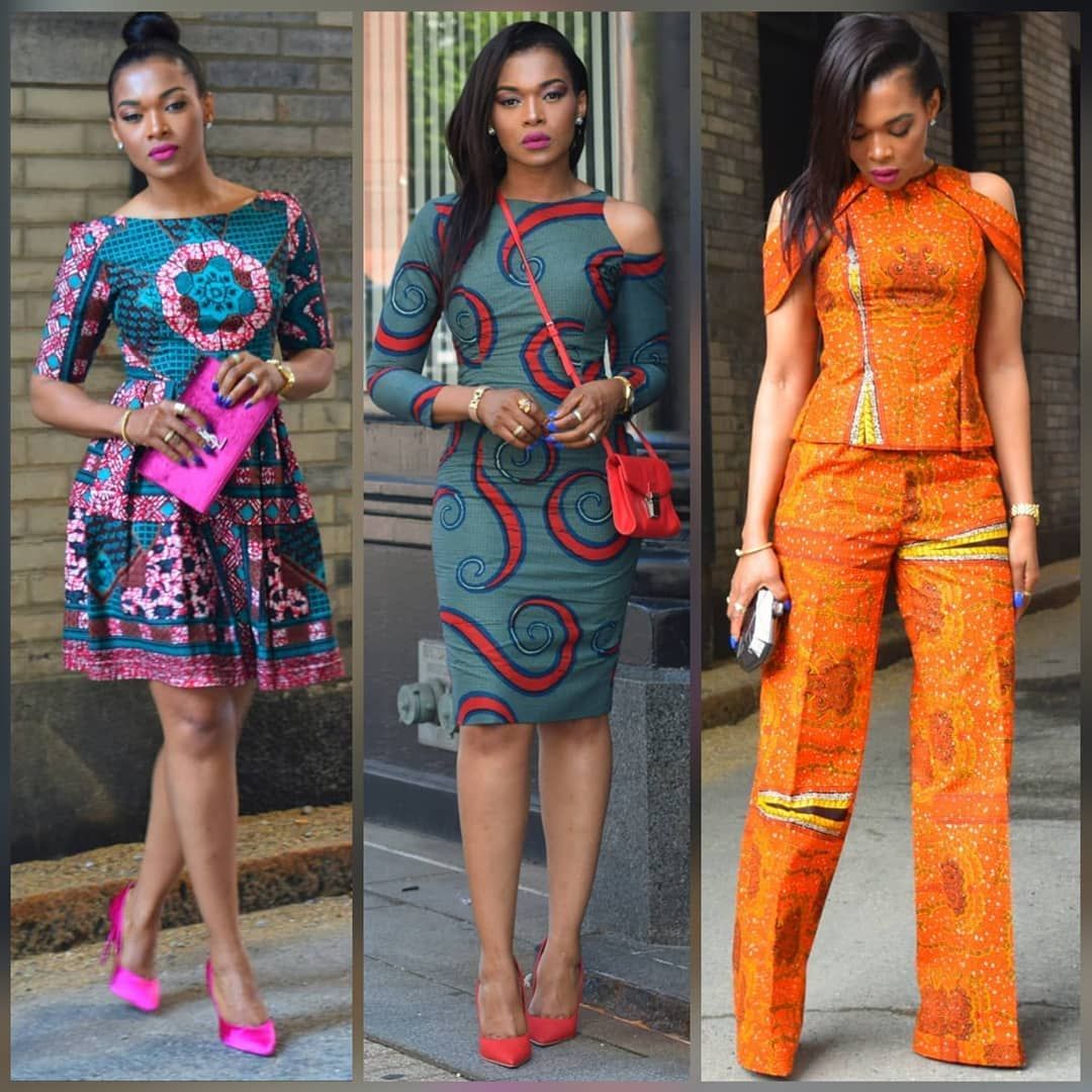 Traditional African prints reimagined for modern women - elegant dresses and formal wear
